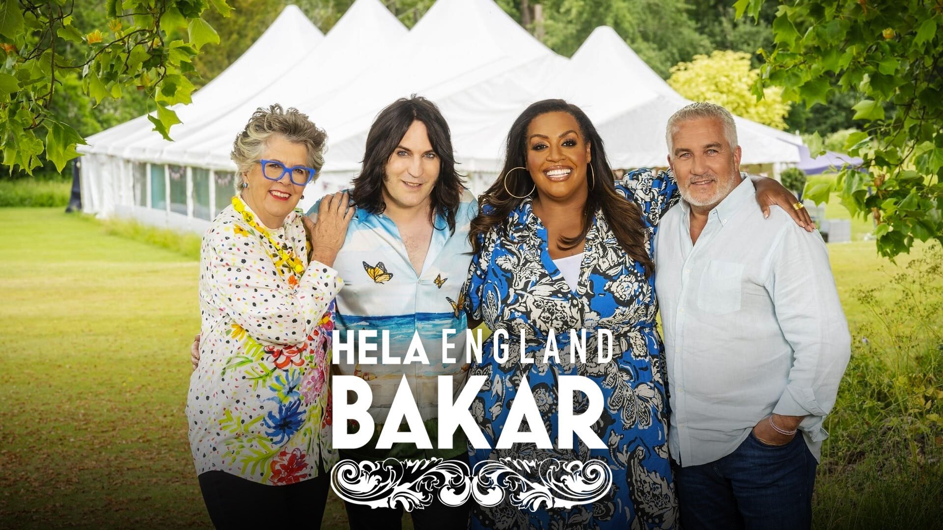 Hela England bakar