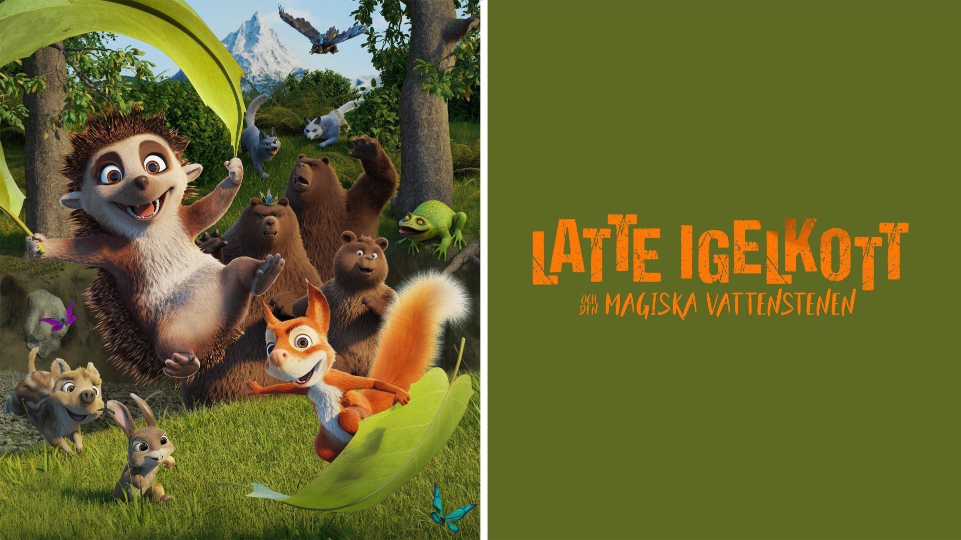 Latte Igelkott och den magiska vattenstenen